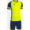 Kit Maillot et Short Joma Lider Yellow fluor Dark Navy