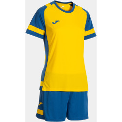 Kit Maillot et Short Femme Joma Lider Yellow royal