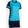 Kit Maillot et Short Femme Joma Lider Turquoise Fluor Dark Navy