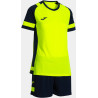 Kit Maillot et Short Femme Joma Lider Yellow Fluor Dark Navy