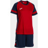 Kit Maillot et Short Femme Joma Lider Red Dark Navy