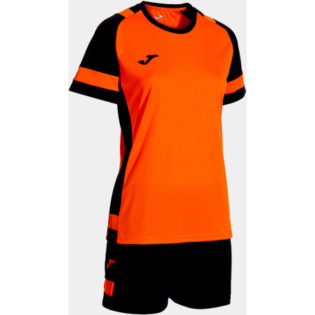 Kit Maillot et Short Femme Joma Lider Orange Black