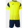 Kit Maillot et Short Joma Phoenix yellow Fluor Dark Navy