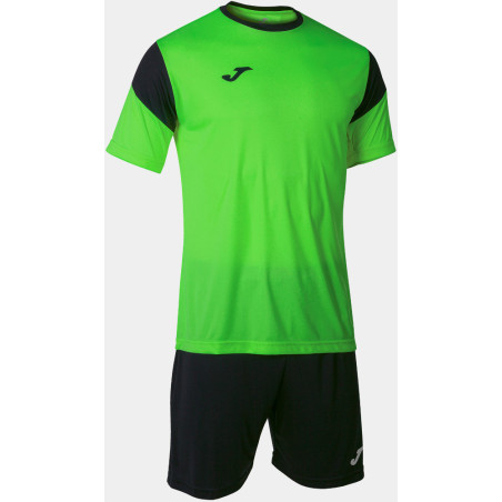 Kit Maillot et Short Joma Phoenix Green Fluor Black