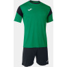 Kit Maillot et Short Joma Phoenix Green Medium Black