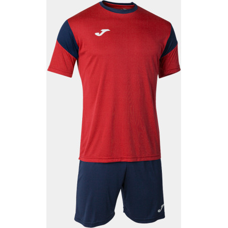 Kit Maillot et Short Joma Phoenix Red Dark Navy