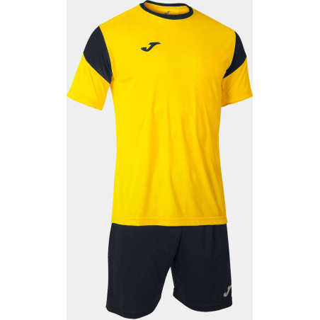Kit Maillot et Short Joma Phoenix Yellow Black