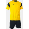 Kit Maillot et Short Joma Phoenix Yellow Black