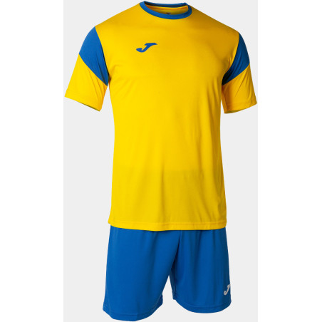 Kit Maillot et Short Joma Phoenix Yellow Royal