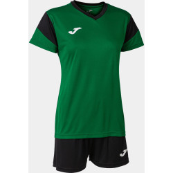 Kit Maillot et Short Femme Joma Phoenix Green Fluor Black 2