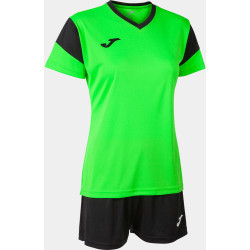 Kit Maillot et Short Femme Joma Phoenix Green Fluor Black