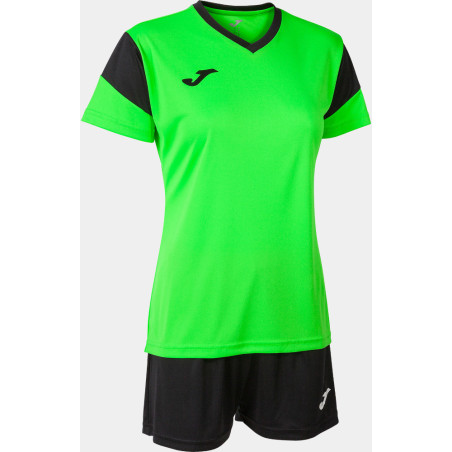 Kit Maillot et Short Femme Joma Phoenix Green Fluor Black
