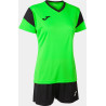 Kit Maillot et Short Femme Joma Phoenix Green Fluor Black