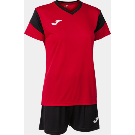 Kit Maillot et Short Femme Joma Phoenix Red Black