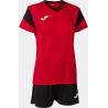 Kit Maillot et Short Femme Joma Phoenix Red Black