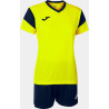 Kit Maillot et Short Femme Joma Phoenix Yellow Fluor Dark Navy