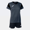 Kit Maillot et Short Femme Joma Phoenix Anthracite Black