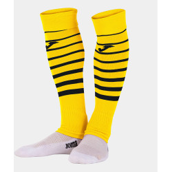 Chaussettes haute sans pied Joma Premier II - Vendu par lot de 4 paires Yellow Black