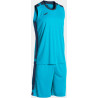 Kit de basket Joma Lider Turquoise Fluor Dark Navy