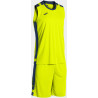 Kit de basket Joma Lider Yellow Fluor Dark Navy