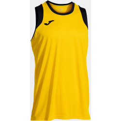 Maillot de basket sans manches Joma Cancha Yellow Black