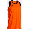 Maillot de basket sans manches Joma Cancha Orange Black