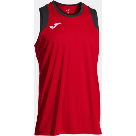 Maillot de basket sans manches Joma Cancha Red Black