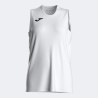 Maillot de basket sans manches Femme Joma Cancha White