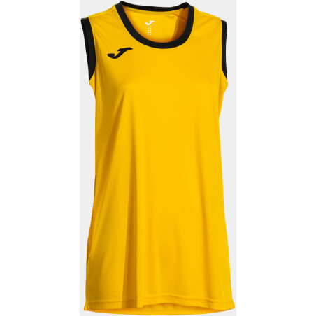 Maillot de basket sans manches Femme Joma Cancha Yellow Black