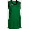Maillot de basket sans manches Femme Joma Cancha Green Medium Black