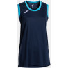 Maillot de basket sans manches Femme Joma Cancha Dark Navy Sky