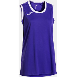 Maillot de basket sans manches Femme Joma Cancha Violet White