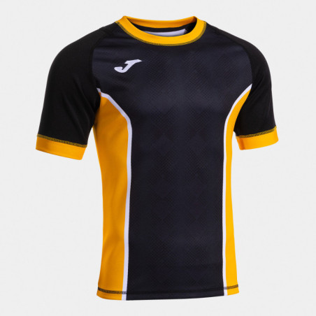 Maillot de rugby Joma Myskin Black Yellow