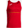 Débardeur de running Joma Record Pro Red