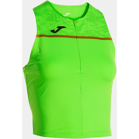 Débardeur de running Femme Joma Record Pro Green Fluor