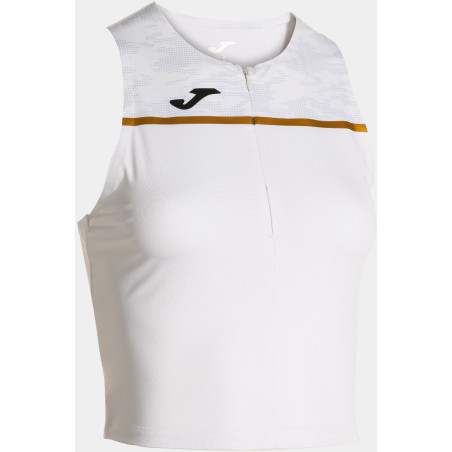Débardeur de running Femme Joma Record Pro White