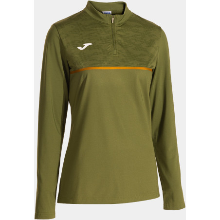Sweat de running Femme Joma Record Pro Kaki