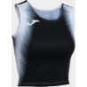 Top de running Femme Joma Elite XI Black White