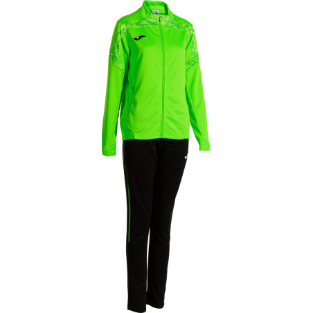 Survêtement Femme Joma Championship VIII Green Fluor Black