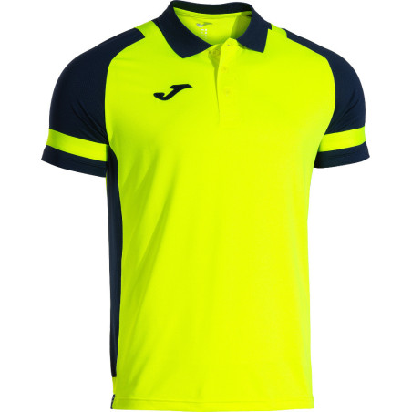 Polo Joma Lider Yellow Fluor Dark Navy
