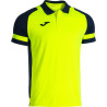 Polo Joma Lider Yellow Fluor Dark Navy