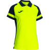 Polo Femme Joma Lider Yellow Fluor Dark Navy
