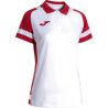 Polo Femme Joma Lider White Red
