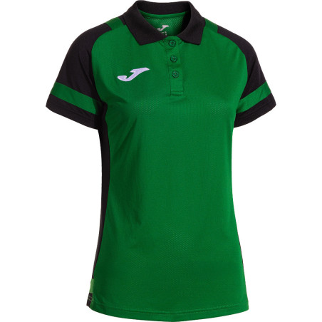 Polo Femme Joma Lider Green Medium Black