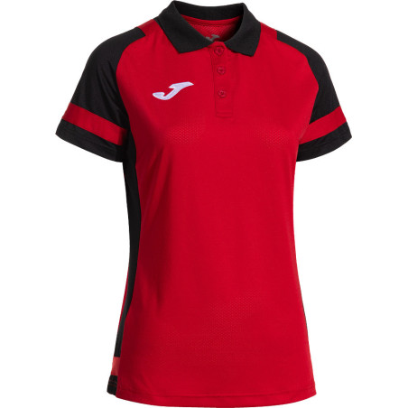 Polo Femme Joma Lider Red Black