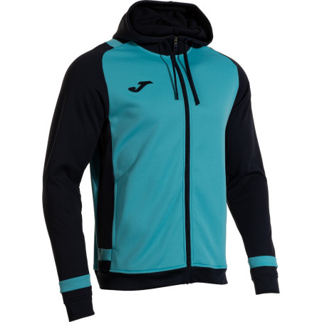 Veste à capuche Joma Lider Turquoise Fluor Dark Navy