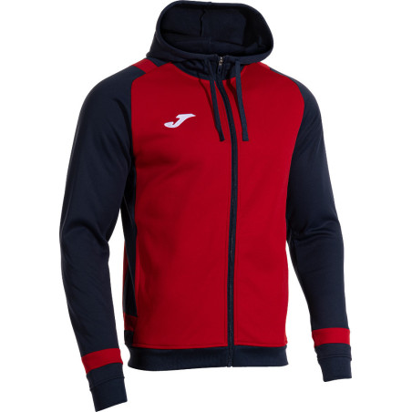 Veste à capuche Joma Lider Red Dark Navy