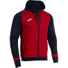 Veste à capuche Joma Lider Red Dark Navy