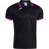 Polo Joma Combi Premium Black Pink Fluor