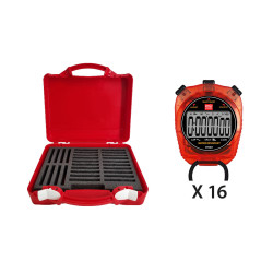 Kit 16 Chronomètres DT481 Mallette Rigide Écoles | CLUB-SHOP.fr